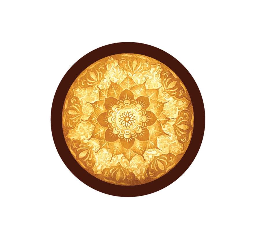 Tranh Trúc Chỉ Mandala - Những Mẫu Độc Đáo 2023 18 trauc chi mandala dep 2