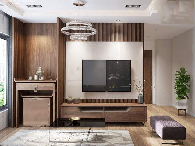 Những Mẫu Vách Ngăn Bàn Thờ Chung Cư Đẹp Nhất 2023 18 Mẫu vách ngăn bàn thờ phòng khách chung cư đơn giản hiện đại đang trở thành xu hướng