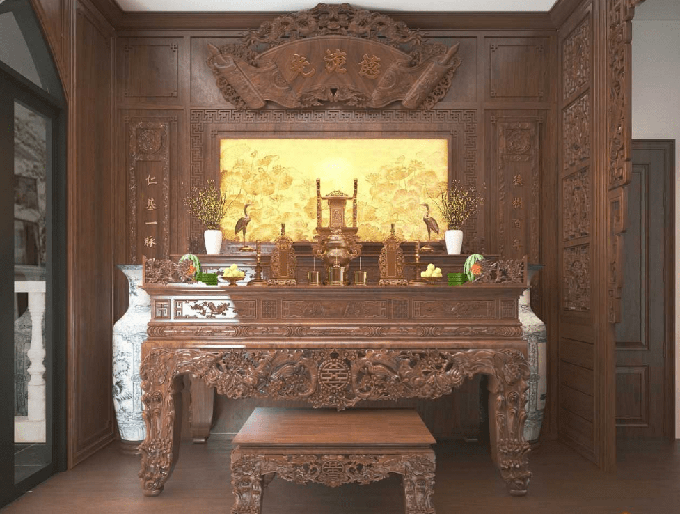 Tranh Trúc Chỉ Bàn Thờ - Tinh Hoa Nghệ Thuật Trên Giấy 75 tranh truc chỉ bàn thờ